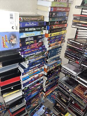 disney vhs lot pick and choose mix match clamshell movies added daily