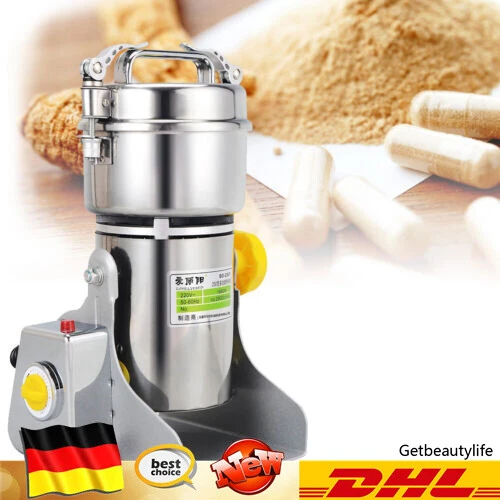 Mulino elettrico per cereali frantoio spezie mulino elettrico frantumazione macchina 2880 W