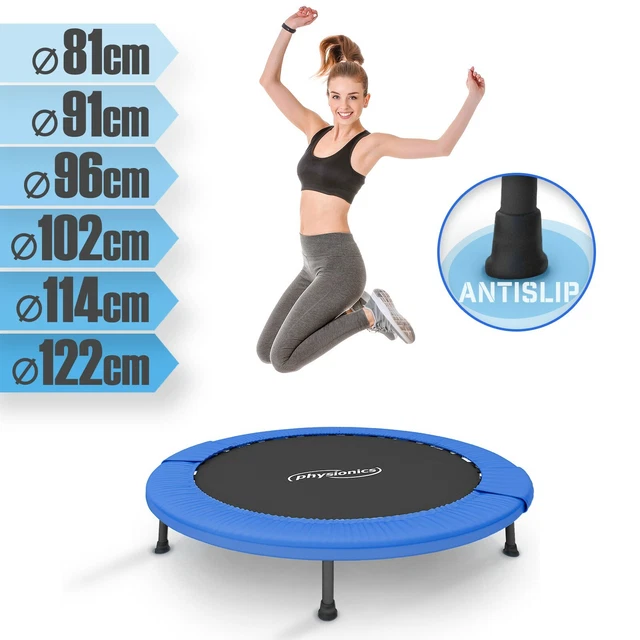 PHYSIONICS MINI TRAMPOLINE Fitness Gym Diam tre au Choix 81 91 96