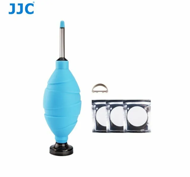 JJC CL-DF1DSB blau tragbare staubfrei Luftgebläse für Kamera-Objektiv LCD sensor