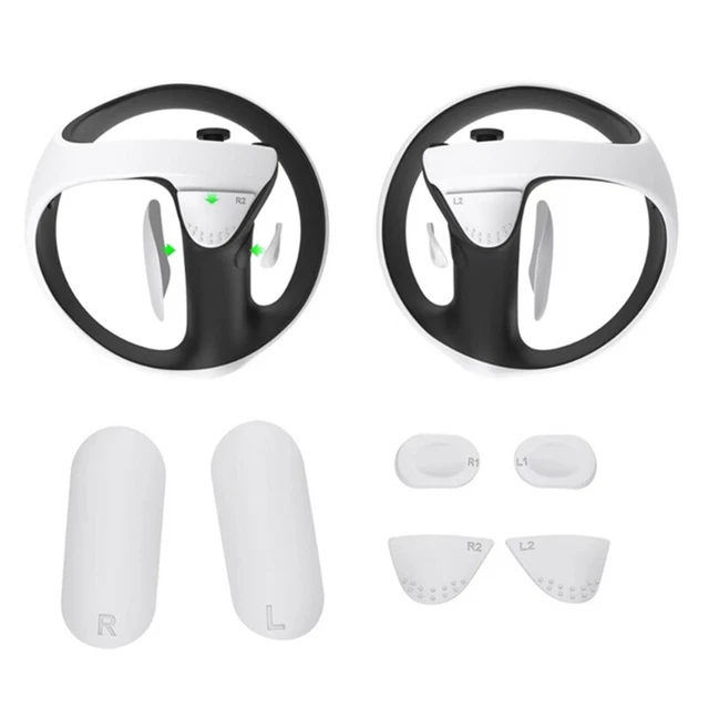VR Controller Silicone Pad Button Pads -Slip Cover for PS VR2 VR 2 Handle C Z2E3