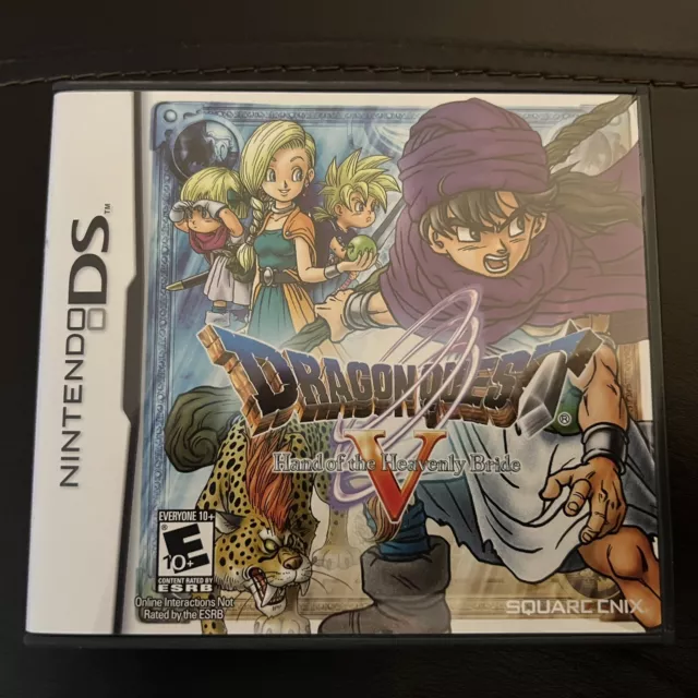 Dragon Quest V Hand Of The Heavenly Bride Nintendo Ds Cib Complete Tested 2999 Picclick