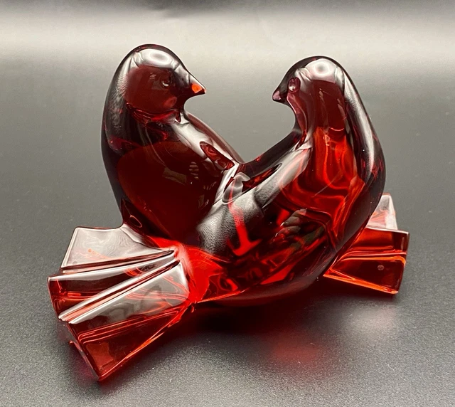 BACCARAT FRANCE RUBY Red Crystal 