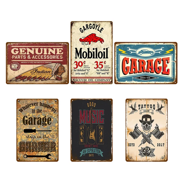 Letrero de carta retro chic resistente a la intemperie plantillas de dibujo de pared para pintura de hierro