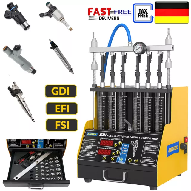 Ultraschall Kraftstoffinjektor Tester Reiniger für GDI EFI CGI TFSI TSI Injektor