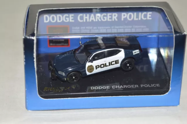 HO 1:87 scale die cast vehicle Ricko 38368 Dodge Charger Police