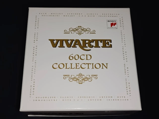 VARIOUS VIVARTE 60 CD Collection Vol 2 Box Set Sony Classical