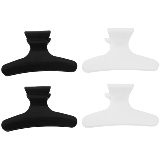 (R) 4 pezzi parrucchieri stile capelli farfalla, pinza legante2107