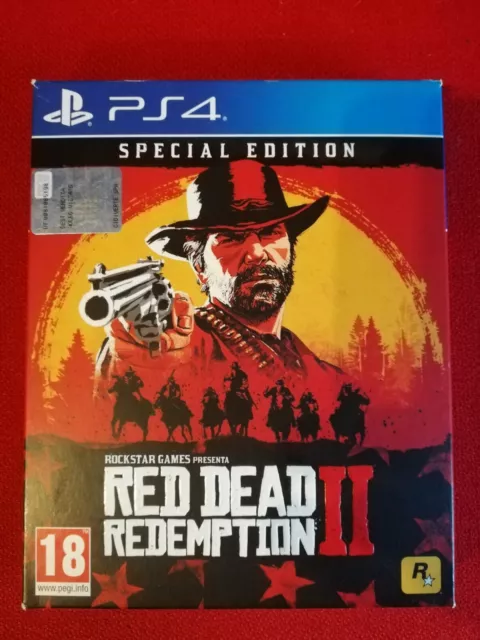 Red Dead Redemption II 2 Special Edition PAL ITA PS4 PlayStation 4