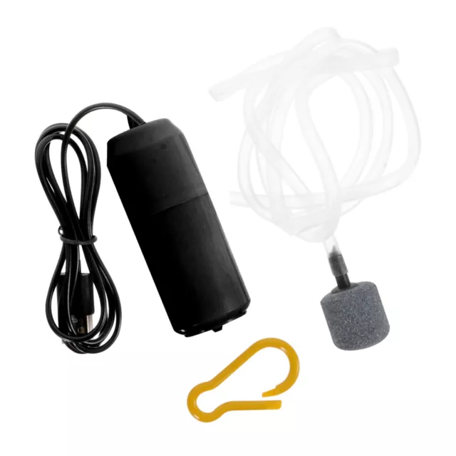 Aquarium Air Fish Tank Bubbler Oxygen Pump Air Fittings USB Air Pump Small