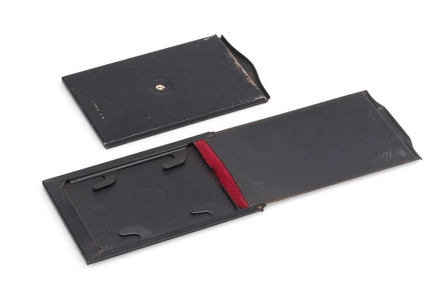 2x Metal Film Holder 3x4 5/16in Sheet-Film (1695489989)