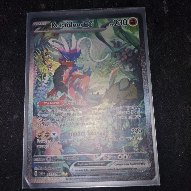 Pokémon TCG Koraidon EX Jumbo Scarlet & Violet Stamped Promo New Sealed 125/198