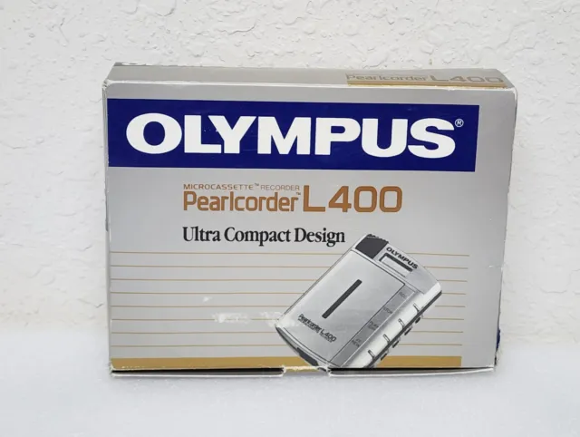 OLYMPUS Pearlcorder Micro-Cassette Recorder L-400