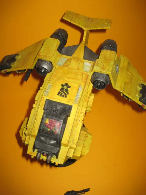 Warhammer 40k - Space Marines - Imperial Fists - Stormraven Gunship 2