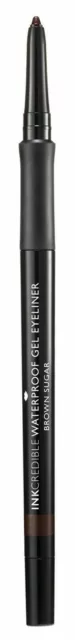 EYELINER Fodera Occhi Gel Impermeabile INCHIOSTRO Impermeabile ZUCCHERO MARRONE 0,4 g Nuovo