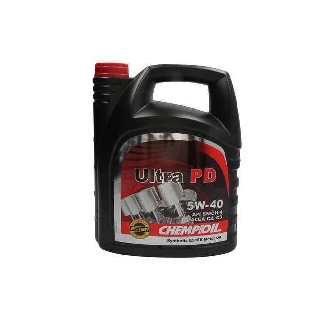 CHEMPIOIL Motoröl SAE 40 API CH-4/SJ – 4 Liter, Mineralisches Einbereichsöl Für Hochbelastete Diesel- & Benzinmotoren