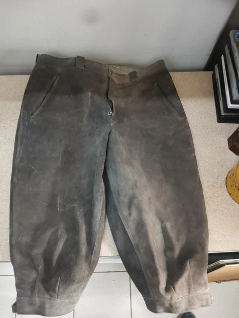Alte Trachten Lederhosen, hochwertige Verarbeitung, Größe 25