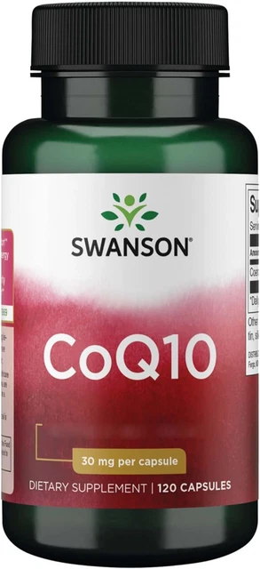 Coenzym Q10 120 mg 100 Kapseln Swanson main image 1