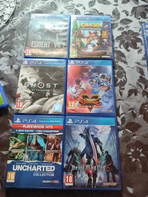 lot de jeux ps4