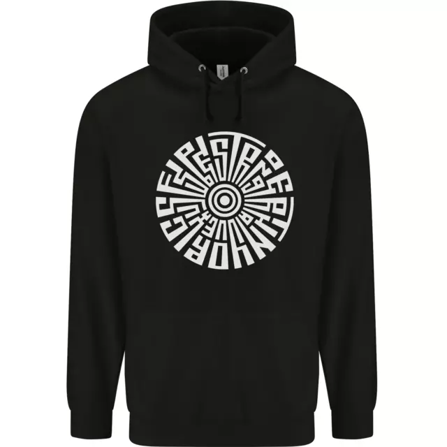 Gym Be Stronger Than Your Excuses Fitness Mens 80% Cotton Hoodie