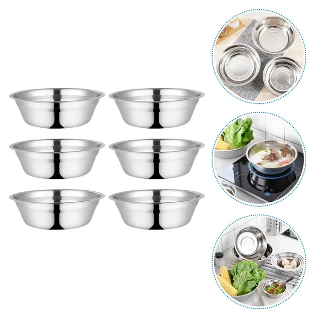 6 piezas sopa de acero inoxidable SOPA WASIN tanque de almacenamiento de verduras tanque multifuncional