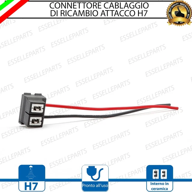 Connettore Cablaggio Ricambio H7 12V Spinotto Spina Per Fiat Stilo