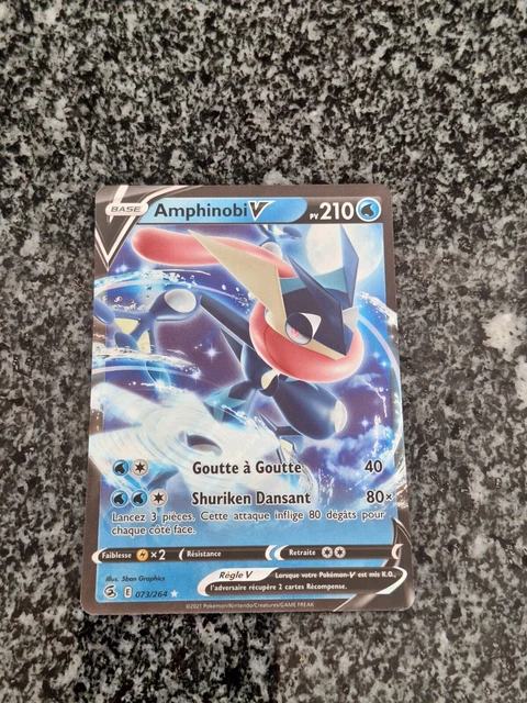 Coffret Pokémon Amphinobi V – 10 Cartes Françaises – Épée Et Bouclier Poing De Fusion – My-booster – Originales Et Certifiées