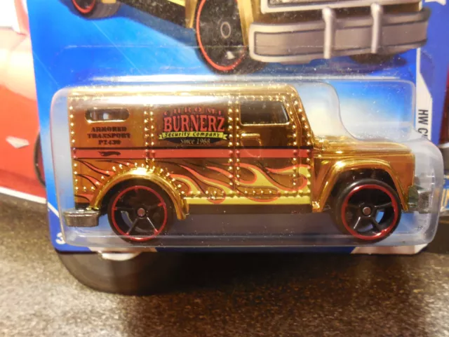 Hot Wheels Armored Truck CAR LOT 4 FED FLEET TREASURE HUNT Rescue CITY WORKS CB 3