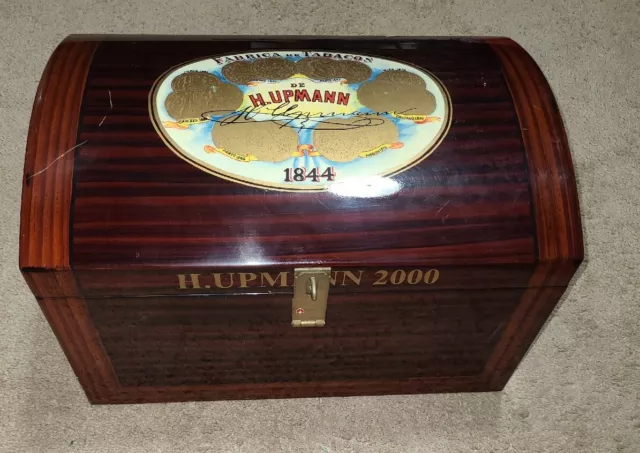 H. Upmann 2000 Cigar Box Humidor Collector Dominican Republic Tabacos AS IS LOOK