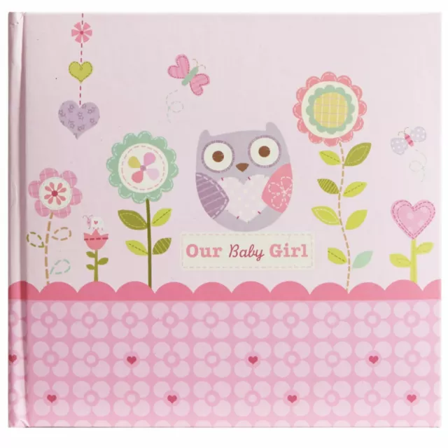 Stepping Stones Recordable Photo Album Our Baby Girl Pink Holds 10 Photos