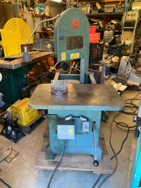 Roll-In All-Purpose Vertical Bandsaw - 9' blade, 3/4HP Motor 240VAC 3 phase