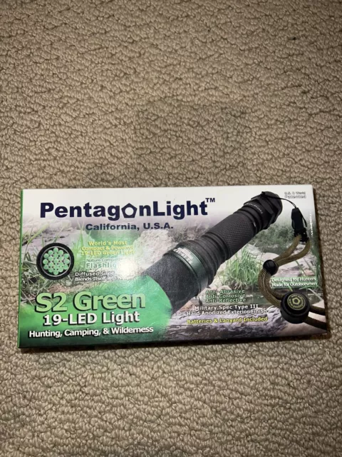 pentagon flash light s2 green