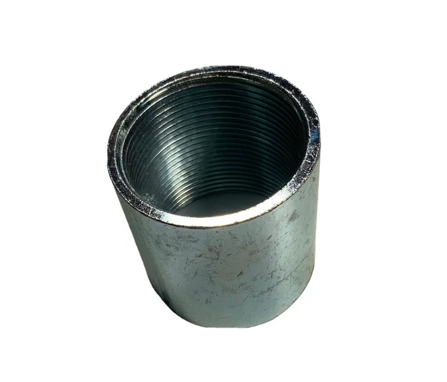 FULLY THREADED RIGID Conduit Coupling 11/2" 2”Long 1.76 PicClick