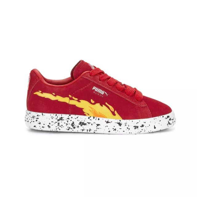 Puma Patrol X Suede Lace Up  Youth Boys Red Sneakers Casual Shoes 38848301