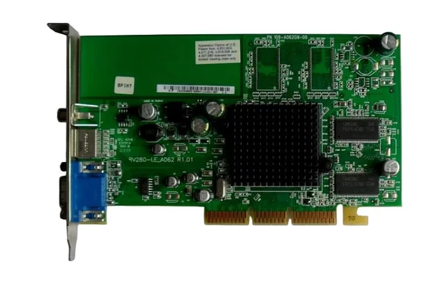 Carte Graphique ATI Radeon 9200 RV280-LE-A062 - AGP - 128 Mo - HP 5187