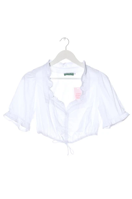 Camicia tradizionale country line donna taglia DE 42 bianco elegante