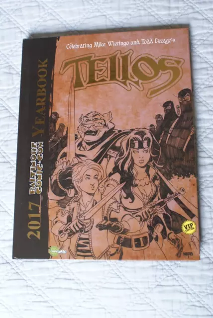 Tellos Baltimore ComicCon Yearbook 2017  VIP  edition HC Usagi Ujimbo Stan Sakai