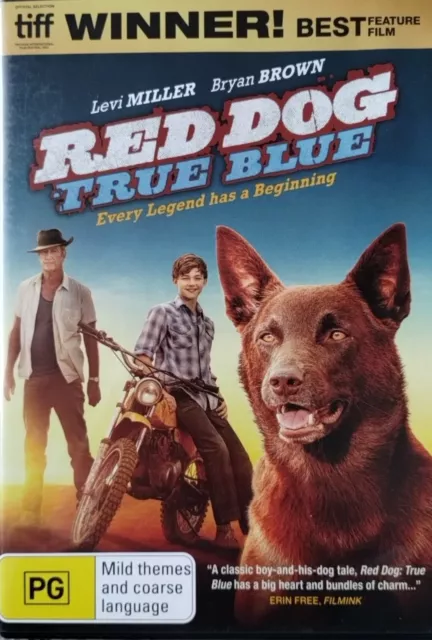 Red Dog - True Blue (DVD, 2016) Region 4