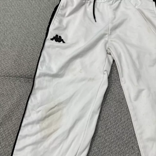 WHITE BLACK KAPPA Jogger Sweatpants Mens Size XL Run Small $12.00 ...