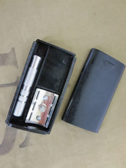 US ARMY RASIERSET Depotware Rasierapparat Shaving Tool Razor Kit WK2 ...