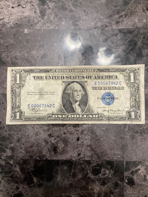 1935-A $1 Dollar Bill Silver Certificate Experimental R Note RARE ERRORS