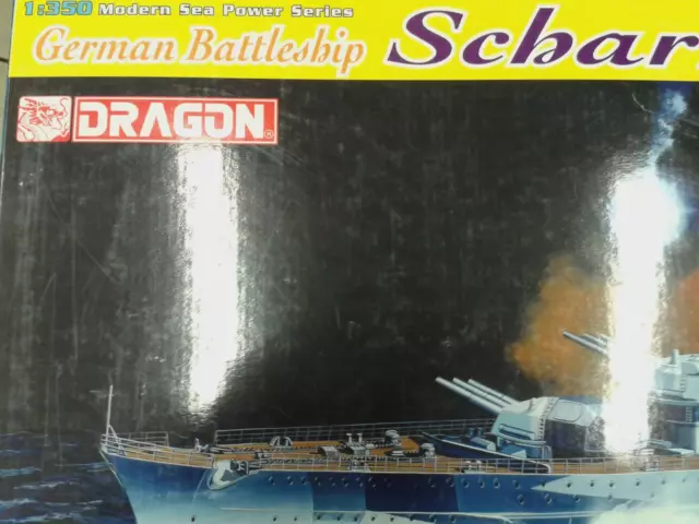 Dragon Smart Kit 1/350 1040 DKM BATTLE CRUISER SCHARNHORST 1943 & HOLZDECK&  OVP