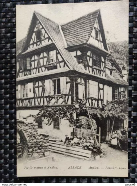 67 Bas Rhin - Vieille maison à Andlau - ALSACE