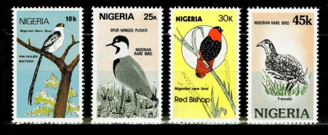 Vögel - Nigeria Michel 446 -449 postfrisch