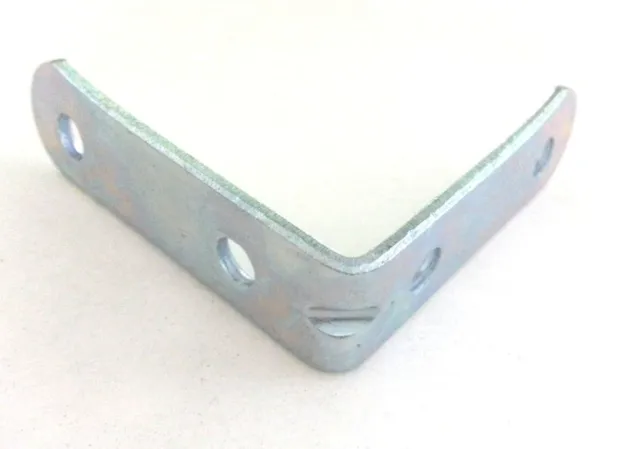 (100pcs) Corner Brace L Joint Right Angle Bracket 1 1/2" x 1 1/2" Zinc Plated
