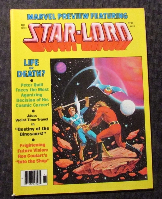 1979 Marvel Preview Featuring STAR-LORD #18 VF 8.0 Guardians Of The Galaxy