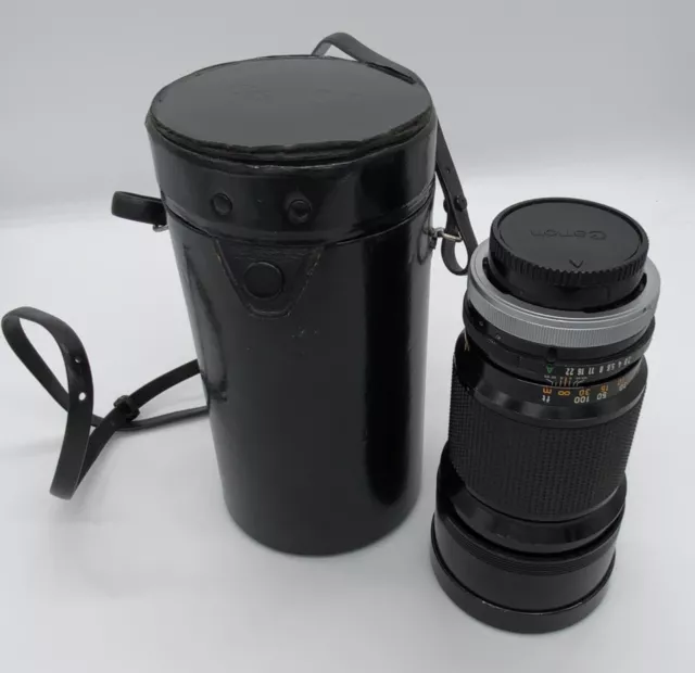 Canon lens FD 200mm f/2.8 PRO 720 manual focus