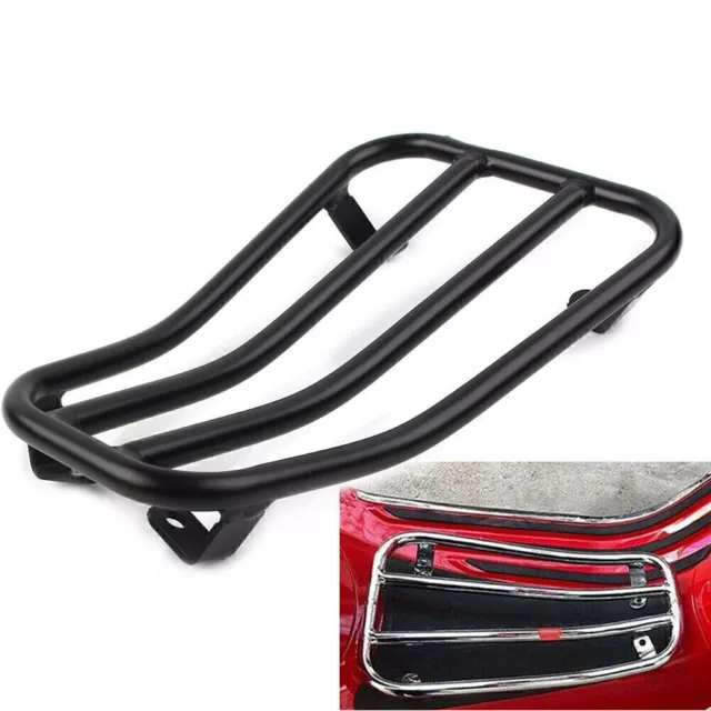 Rear Carrier Luggage Rack  Luggage Holder for Piaggio Vespa Sprint150 Black