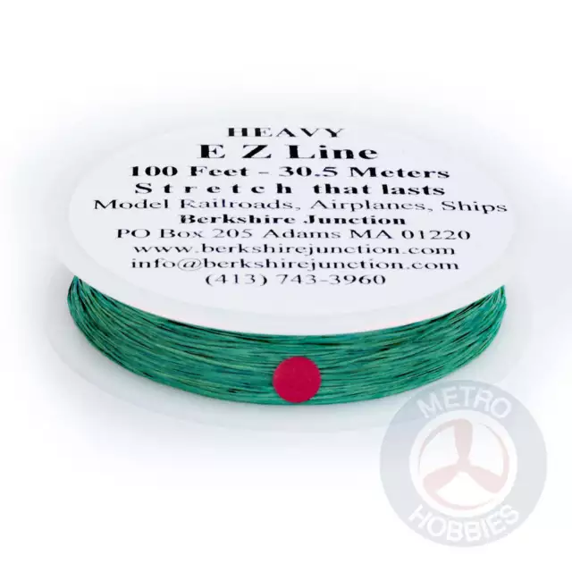 EZ Line 002 Heavy 0.5mm x 30.5 Green Old Copper Rigging Thread