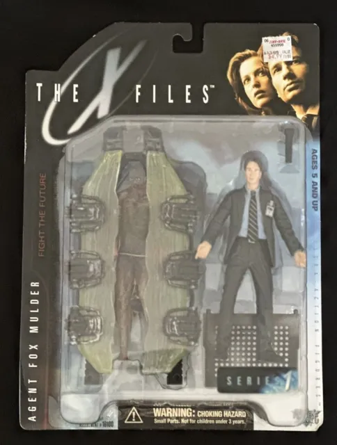 McFarlane Toys Agent Fox Mulder The X-Files Series 1 1998 Figure #16100 NIB